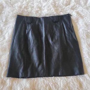 Urban Outfitters Faux Leather Mini Skirt - M